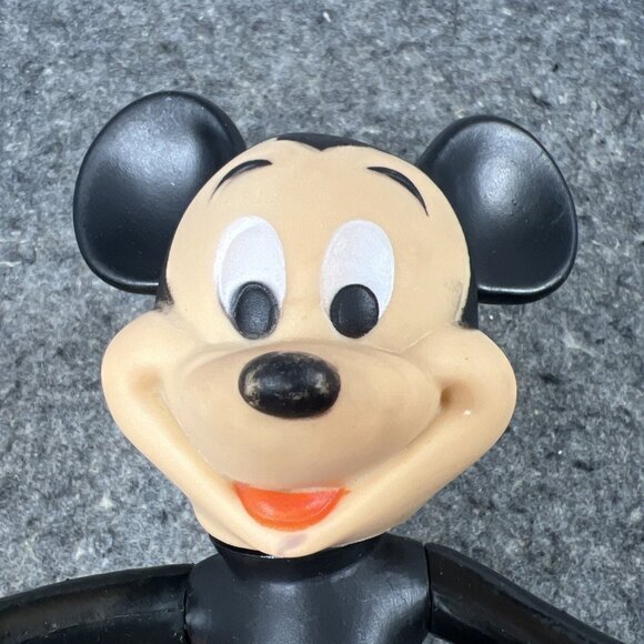 Vtg Walt Disney MICKEY MOUSE Figure Doll Toy DAKIN Hong Kong Collectible - Picture 3 of 16